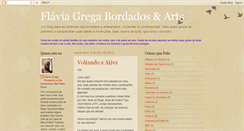 Desktop Screenshot of flagregabordadosearts.blogspot.com