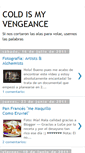 Mobile Screenshot of coldismyvengeance.blogspot.com