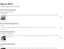 Tablet Screenshot of bigassbelle.blogspot.com