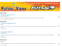 Tablet Screenshot of futsalvianacastelo.blogspot.com