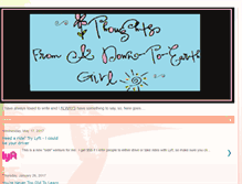 Tablet Screenshot of down-to-earthgirl.blogspot.com