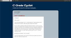 Desktop Screenshot of cgradecyclist.blogspot.com