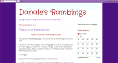 Desktop Screenshot of danalesramblings.blogspot.com