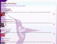 Tablet Screenshot of danalesramblings.blogspot.com