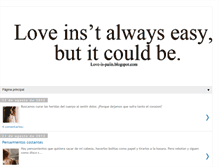 Tablet Screenshot of love-is-paiin.blogspot.com