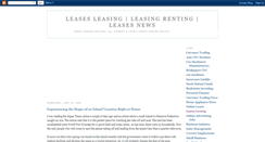 Desktop Screenshot of leasesleasing.blogspot.com