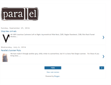 Tablet Screenshot of parallelpdx.blogspot.com