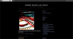 Desktop Screenshot of dondenacenlasideas.blogspot.com