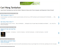 Tablet Screenshot of cariwangtambahan.blogspot.com