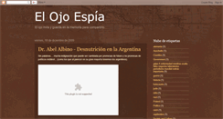 Desktop Screenshot of ojoespia.blogspot.com