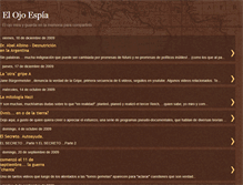 Tablet Screenshot of ojoespia.blogspot.com