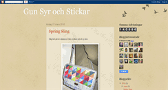 Desktop Screenshot of gunsyrochstickar.blogspot.com