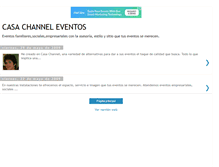 Tablet Screenshot of eventoscasachannel.blogspot.com