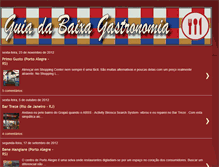 Tablet Screenshot of guiadabaixagastronomia.blogspot.com