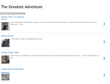 Tablet Screenshot of brandonandamandasgreatestadventure.blogspot.com
