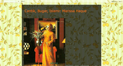 Desktop Screenshot of marissa-haque-islami-cantik-bugar.blogspot.com