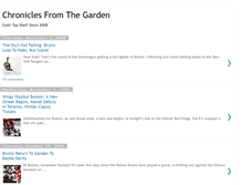 Tablet Screenshot of chroniclesfromthegarden.blogspot.com
