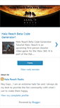 Mobile Screenshot of haloreachbetakeygenerator.blogspot.com