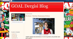 Desktop Screenshot of goaldergisi.blogspot.com