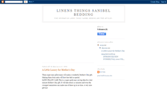 Desktop Screenshot of linens-things-sanibel-bedding.blogspot.com