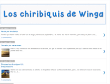 Tablet Screenshot of chiribiquis.blogspot.com