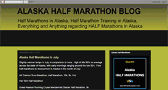 Desktop Screenshot of halfmarathonsalaska.blogspot.com