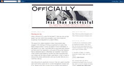 Desktop Screenshot of lessthansuccessful.blogspot.com