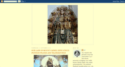 Desktop Screenshot of devotionstoourladyofmtcarmel.blogspot.com