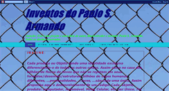 Desktop Screenshot of invento-do-paulo-s-armando.blogspot.com