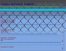 Tablet Screenshot of invento-do-paulo-s-armando.blogspot.com