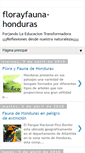 Mobile Screenshot of florayfauna-honduras.blogspot.com