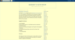 Desktop Screenshot of kerryscooking.blogspot.com