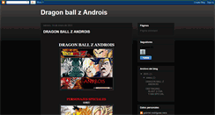 Desktop Screenshot of dbzsupercom.blogspot.com