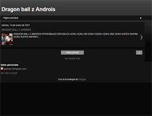 Tablet Screenshot of dbzsupercom.blogspot.com