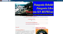 Desktop Screenshot of patagonia-rebelde.blogspot.com