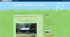 Desktop Screenshot of coopercabinatcruso.blogspot.com