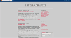 Desktop Screenshot of ofuturopresente.blogspot.com