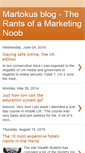 Mobile Screenshot of martokus.blogspot.com