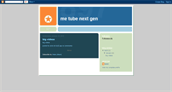 Desktop Screenshot of metubenextgen.blogspot.com