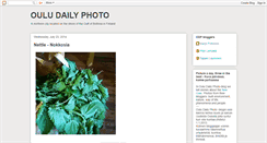Desktop Screenshot of ouludailyphoto.blogspot.com