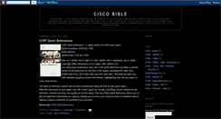 Desktop Screenshot of ciscobible.blogspot.com