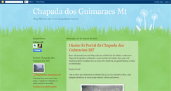 Desktop Screenshot of chapadadosguimaraesmt.blogspot.com