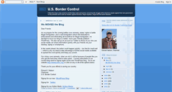 Desktop Screenshot of bordercontrol.blogspot.com