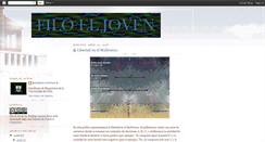 Desktop Screenshot of filoeljoven.blogspot.com