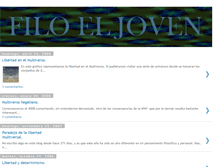 Tablet Screenshot of filoeljoven.blogspot.com