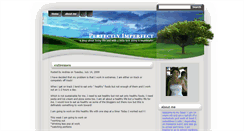 Desktop Screenshot of perfectlyimperfecto.blogspot.com