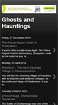 Mobile Screenshot of ghostsandhauntedplaces.blogspot.com