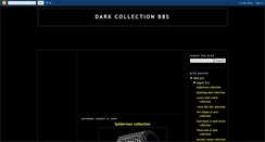 Desktop Screenshot of dark-collection.blogspot.com