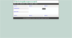 Desktop Screenshot of christopherpossenti.blogspot.com
