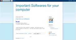 Desktop Screenshot of free-softwares-4u.blogspot.com